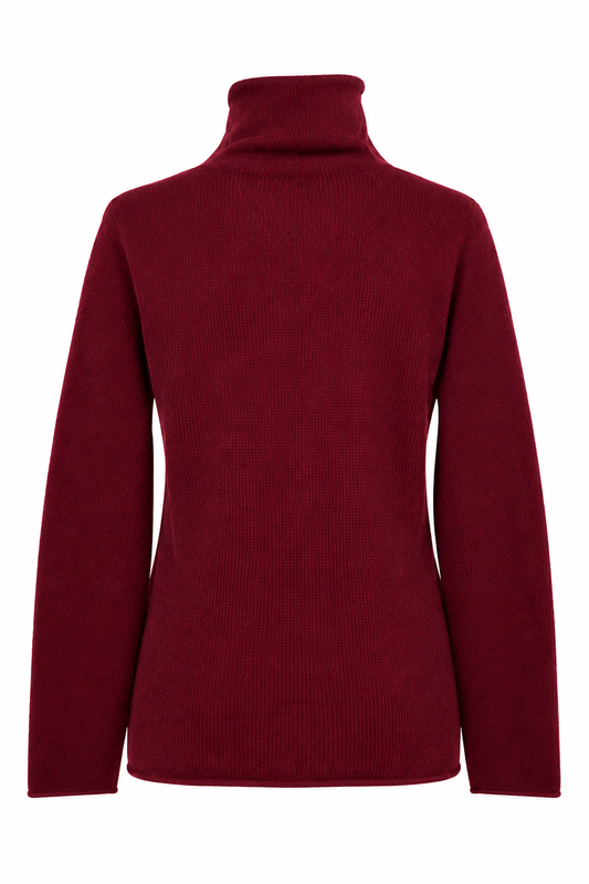 BE YOU MAGLIONE DOLCEVITA BORDEAUX