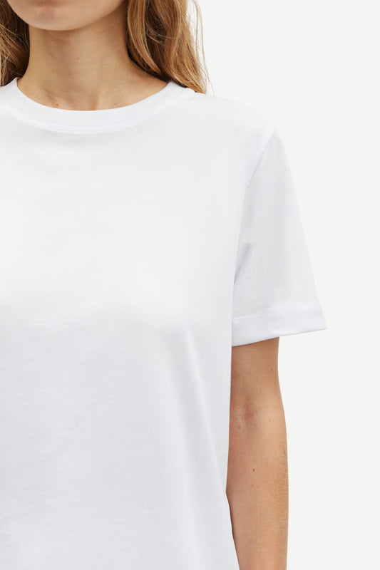 SAMSOE SAMSOE T SHIRT CAMINO WHITE