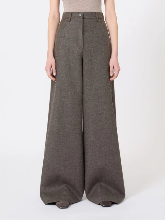MAX MARA PANTALONE GENNAIO CACHA SCURO