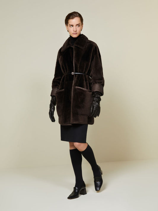 MAX MARA ATELIER MONTONE PIRENEI BROWN