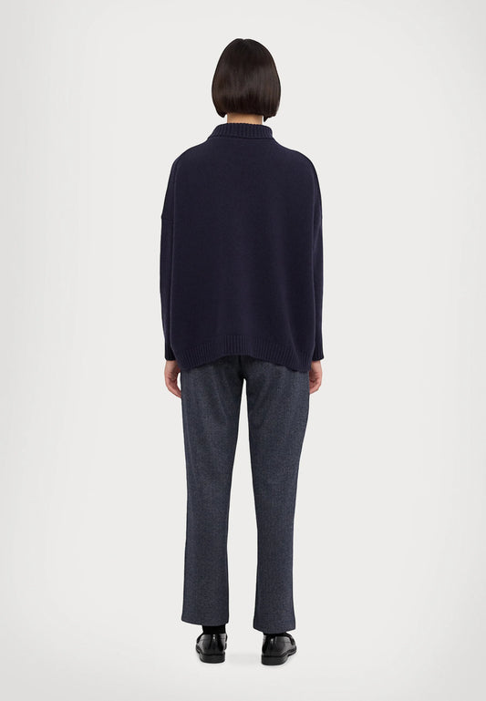 WEEKEND MAX MARA MAGLIONE BORGIA BLU