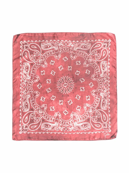 GOLDEN GOOSE FOULARD PAISLEY SPICED
