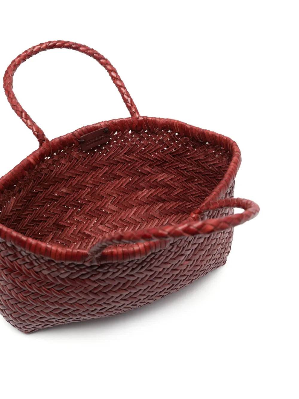 DRAGON DIFFUSION BORSA GORA MINI FLAT BORDEAUX