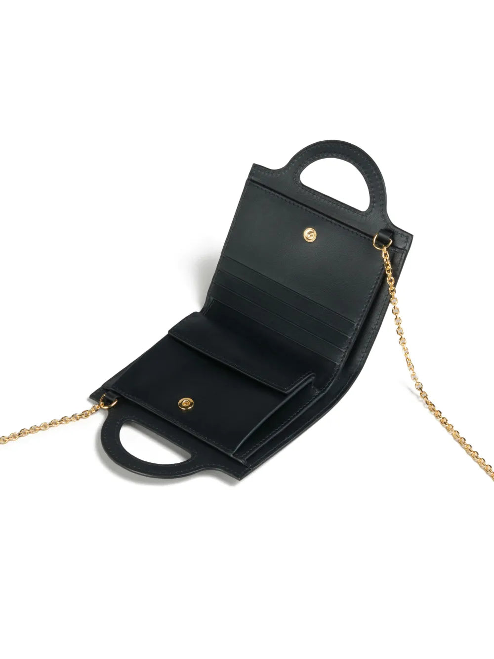 MARNI BORSA PORTAFOGLIO TROPICALIA NERO