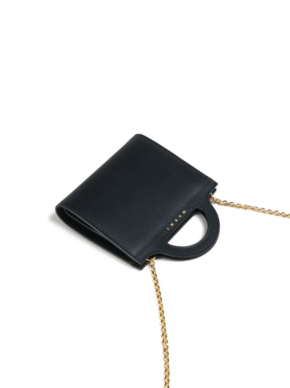 MARNI BORSA PORTAFOGLIO TROPICALIA NERO