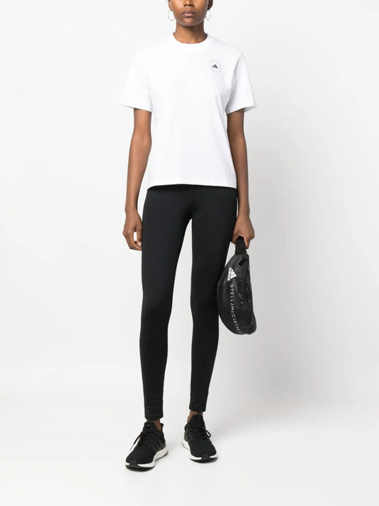 ADIDAS BY STELLA McCARTNEY T SHIRT LOGO WHITE