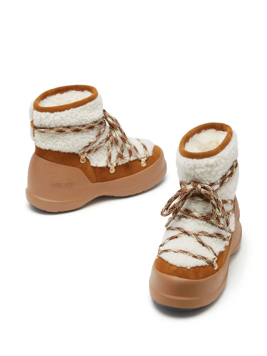 MOON BOOT LUNA SHEARLING WHISKY