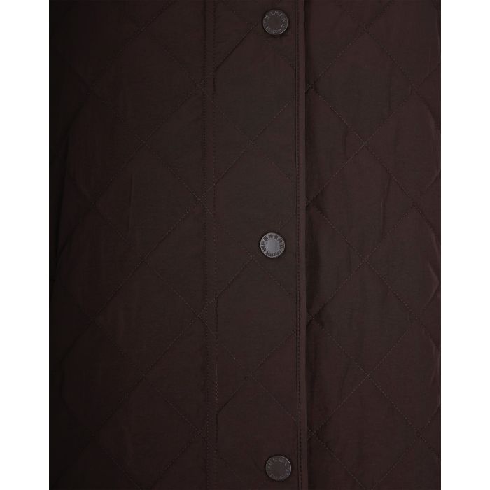 WEEKEND MAX MARA GIACCA IMBOTTITA PEPATO CIOCCOLATO