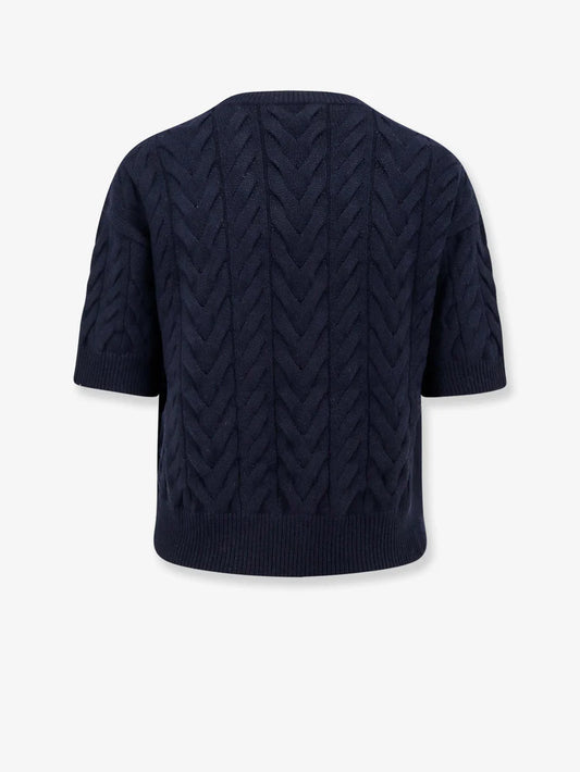 'S MAX MARA T-SHIRT DOMINUS BLU