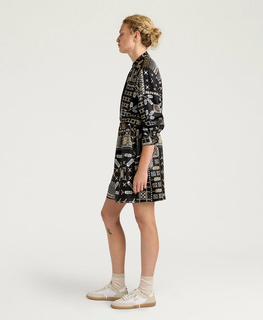 MOMONI' SHORT TUMBLE BLACK