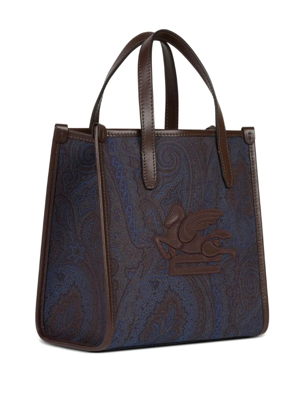 ETRO BORSA LOVETROTTER ARNICA JACQUARD SMALL BLU