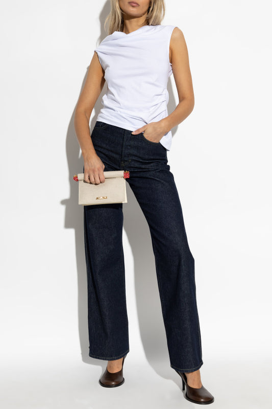 DRIES VAN NOTEN TOP HENRAY WHITE