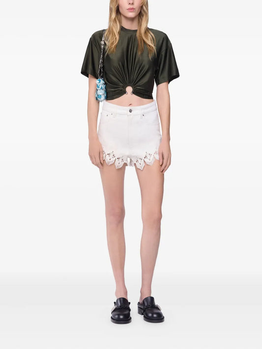 RABANNE T SHIRT VERDE