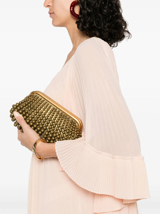 ZIMMERMANN ABITO ILLUMINATE PLEATED MAXI