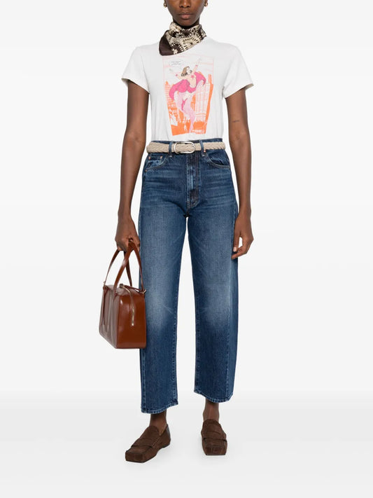 MOTHER JEANS HALF PIPE