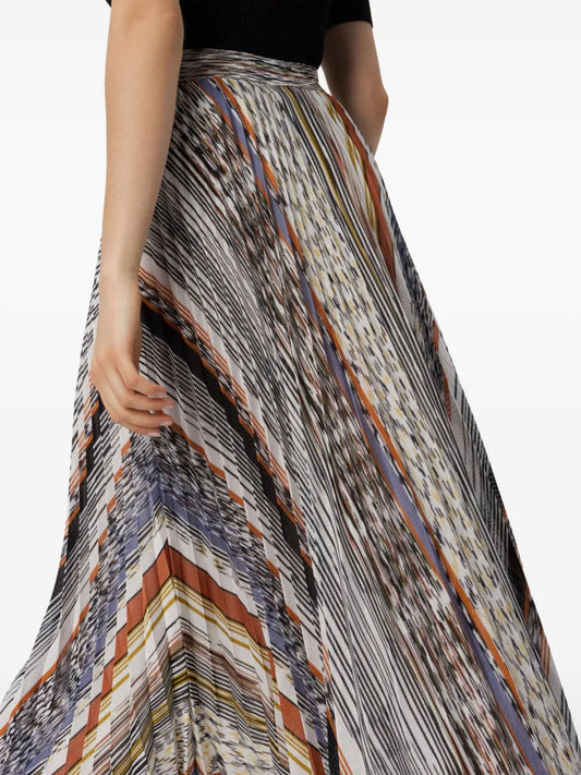 MISSONI GONNA MIDI PLISSETTATA