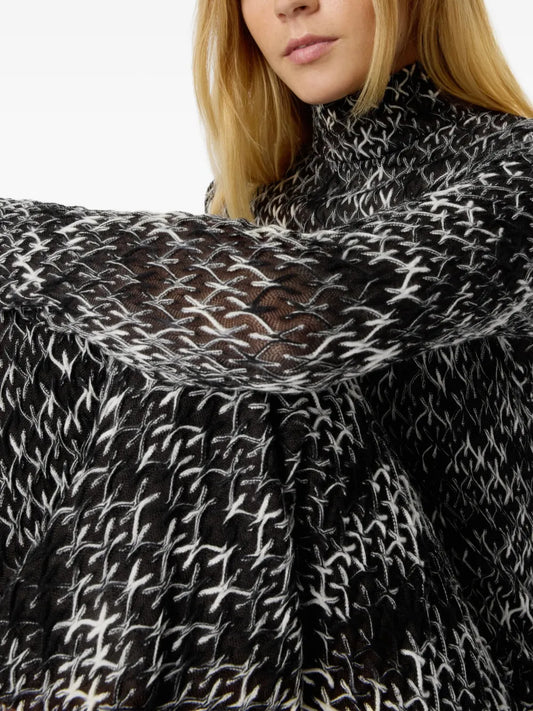 MISSONI ABITO MIDI COLLO ALTO