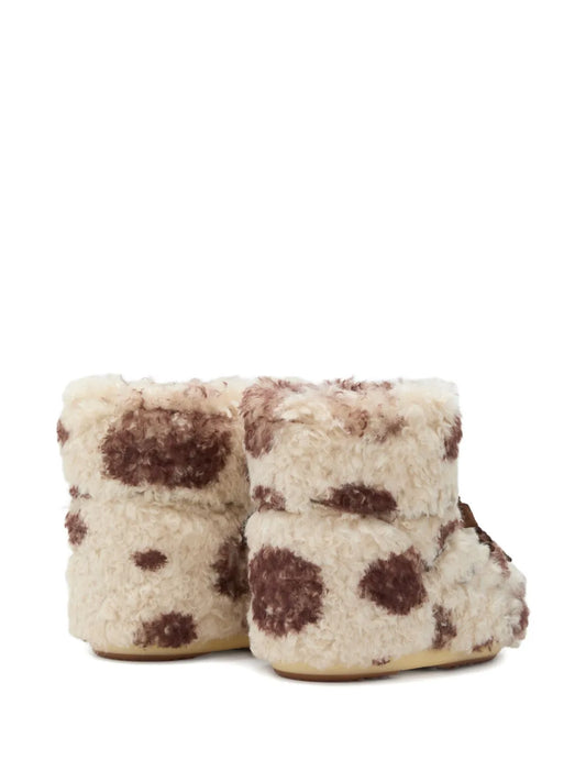 MOON BOOT ICON LOW CURLY COW