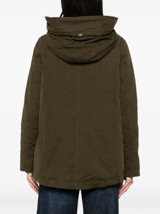 HERNO GIACCONE IMBOTTITO VERDE