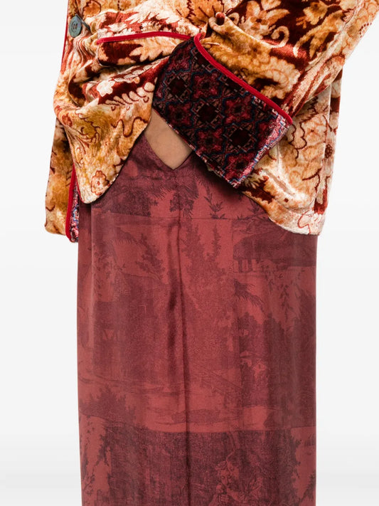 PIERRE-LOUIS MASCIA PANTALONE ALOEGUM ROSSO