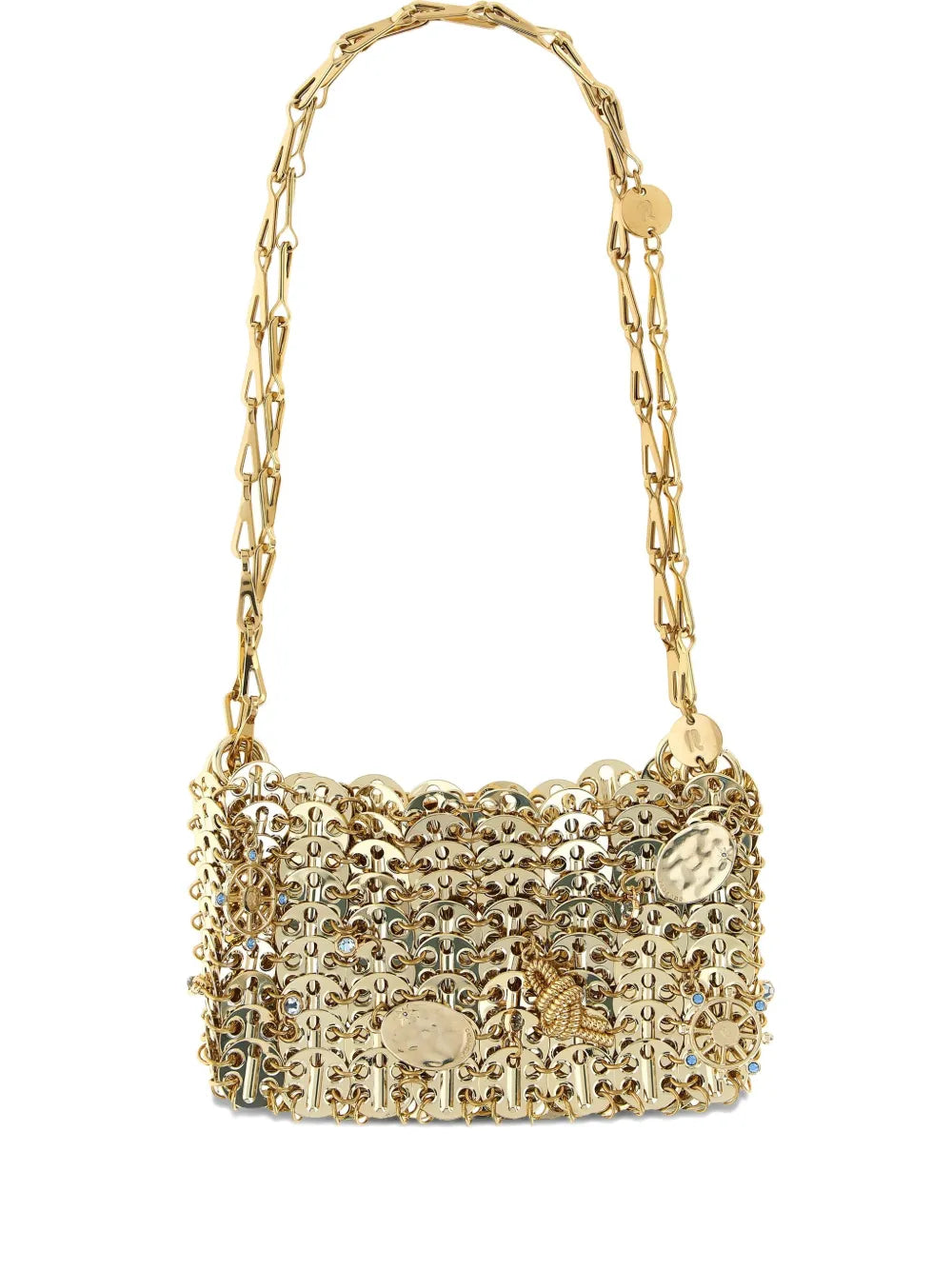 RABANNE BORSA 1969 MINI GOLD