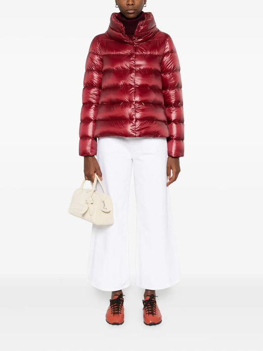 HERNO GIUBBINO IMBOTTITO BORDEAUX