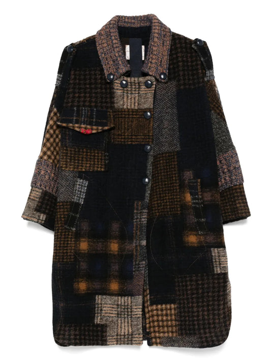 BYE CAPPOTTO MANTELLA PATCH MARRONE