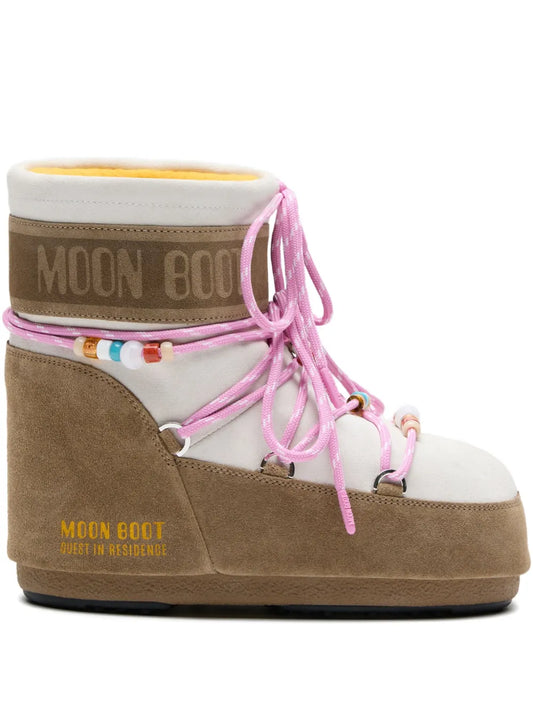 MOON BOOT GUEST IN RESIDENCE ICON LOW SUEDE HONEY
