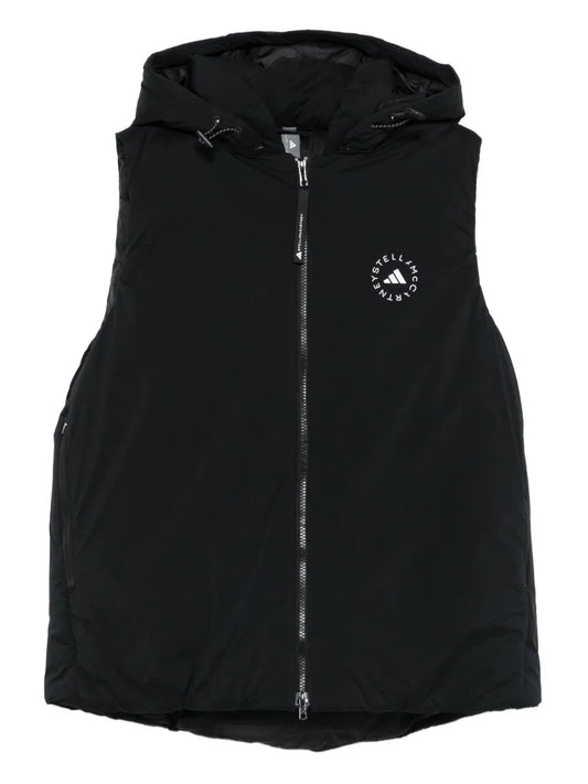 ADIDAS BY STELLA McCARTNEY GILET BLACK