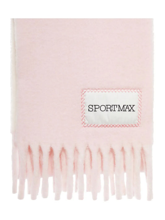 SPORTMAX SCIARPA TENUE PINK