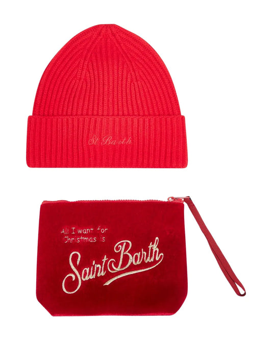 MC2 ST.BARTH BOX POCHETTE -BERRETTO RED