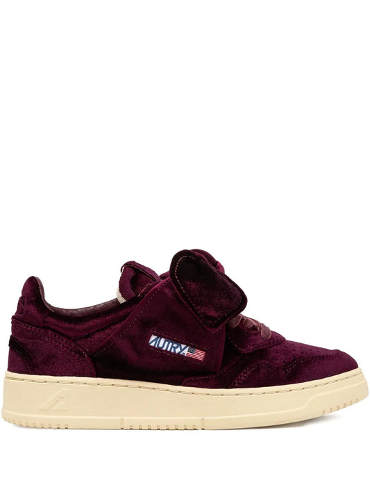 AUTRY SNEAKERS MEDALIST VELLUTO BORDEAUX