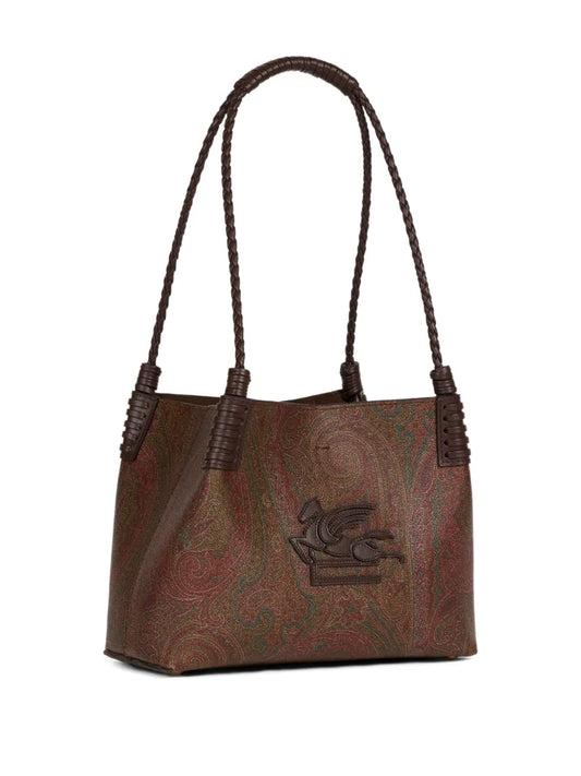 ETRO BORSA ARNICA LIBRA SMALL BROWN