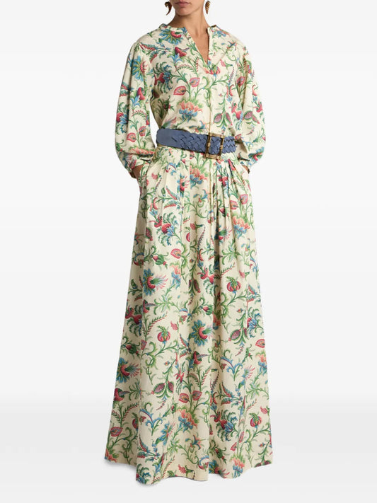 ETRO GONNA MIDI A FIORI