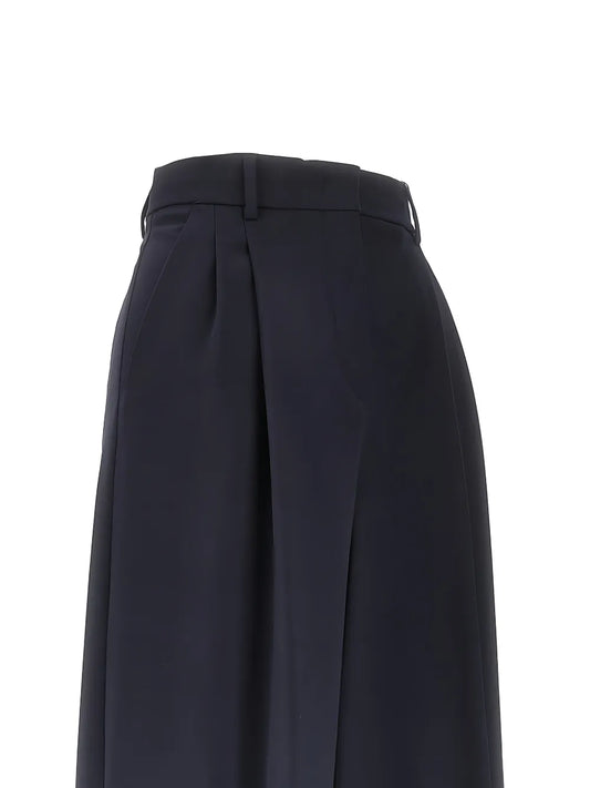 WEEKEND MAX MARA PANTALONE DASTA BLU