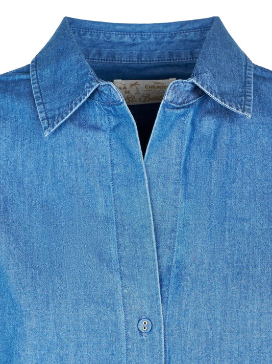 MC2 ST.BARTH CAMICIA CRISTAL DENIM