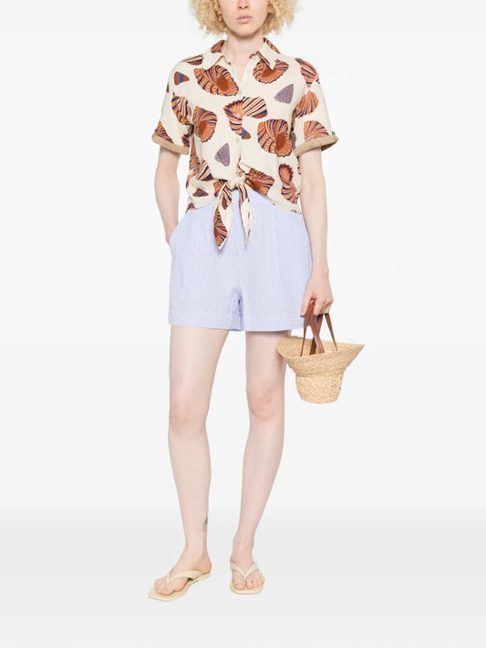 MC2 ST.BARTH SHORT AMANI RIGHE AZZURRO