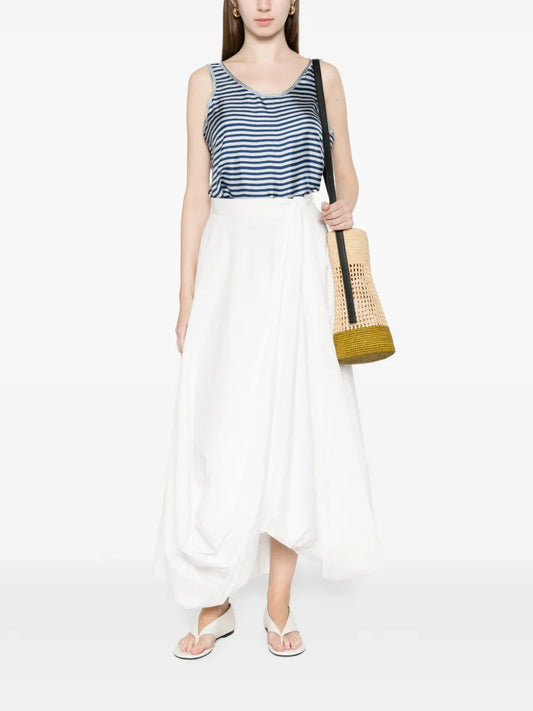 PIERRE-LOUIS MASCIA CANOTTA RIGHE DENIM