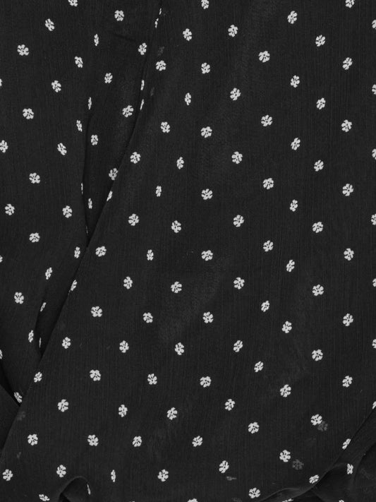 ROTATE CAMICIA LS RUCHES BLACK