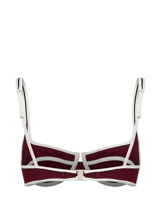 MC2 ST.BARTH COSTUMI BIKINI BORDEAUX