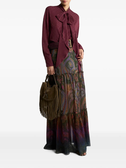 ETRO GONNA PAISLEY