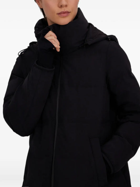 HERNO PIUMINO MEDIO CAPPUCCIO NERO