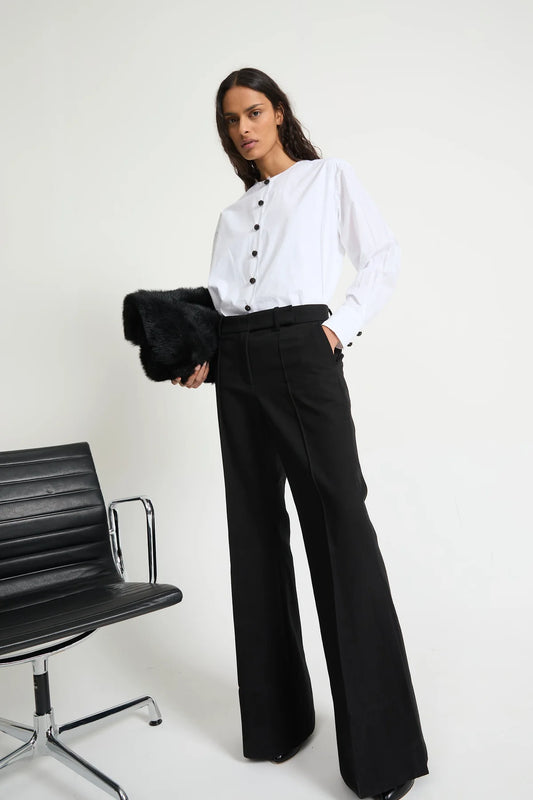 LAURENCE BRAS CAMICIA RAMPLINGO WHITE