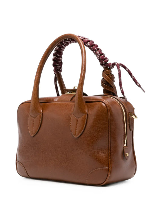 GOLDEN GOOSE BORSA VITA BROWN