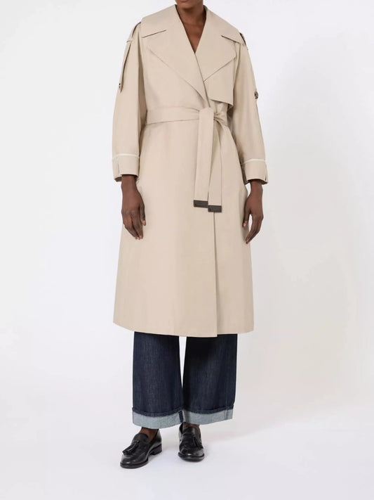 MAX MARA THE CUBE IMPERMEABILE UTRENCH SAND