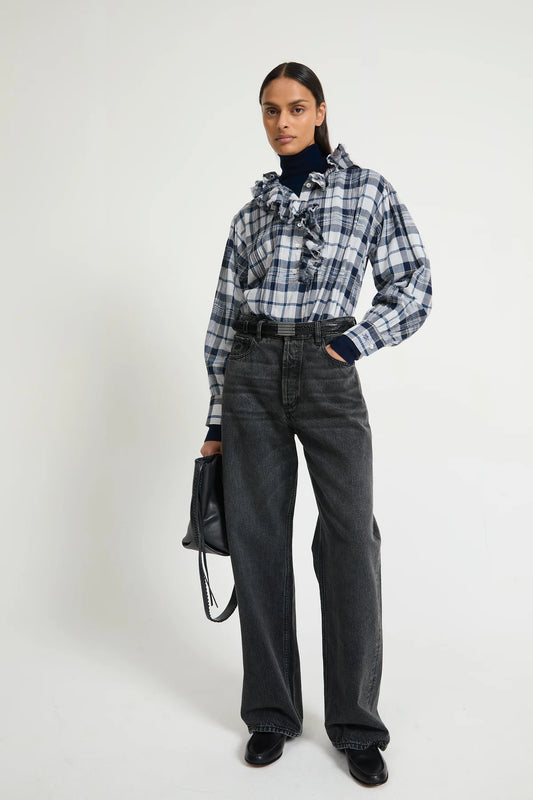 LAURENCE BRAS CAMICIA PHO BLUE