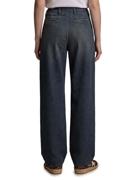 GOLDEN GOOSE JEANS FLAVIA BLUE