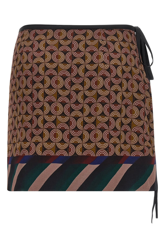 DRIES VAN NOTEN MINI GONNA GABRINAS