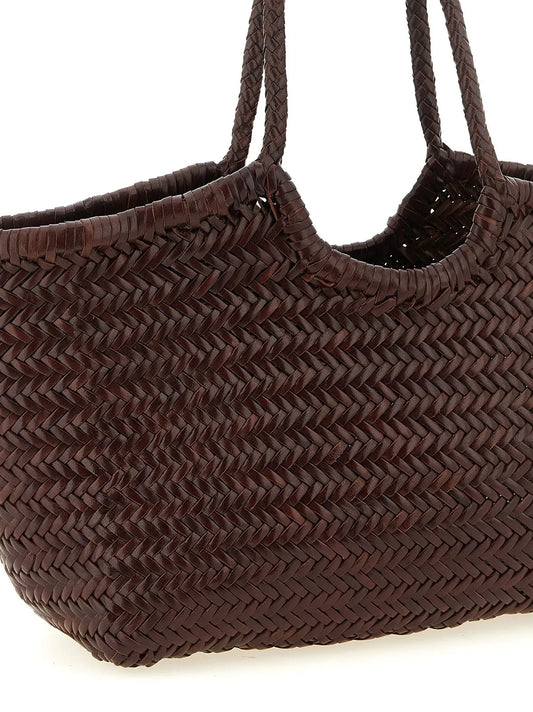 DRAGON DIFFUSION BORSA NANTUCKET BRUCIATO
