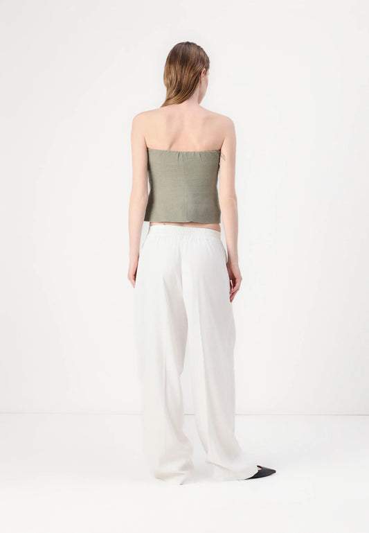 SAMSOE SAMSOE PANTALONE JULIA BIANCO